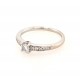Pre Owned 18ct White Gold Diamond Solitaire Ring ZA821